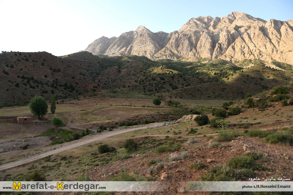 مسیر قله چالویی